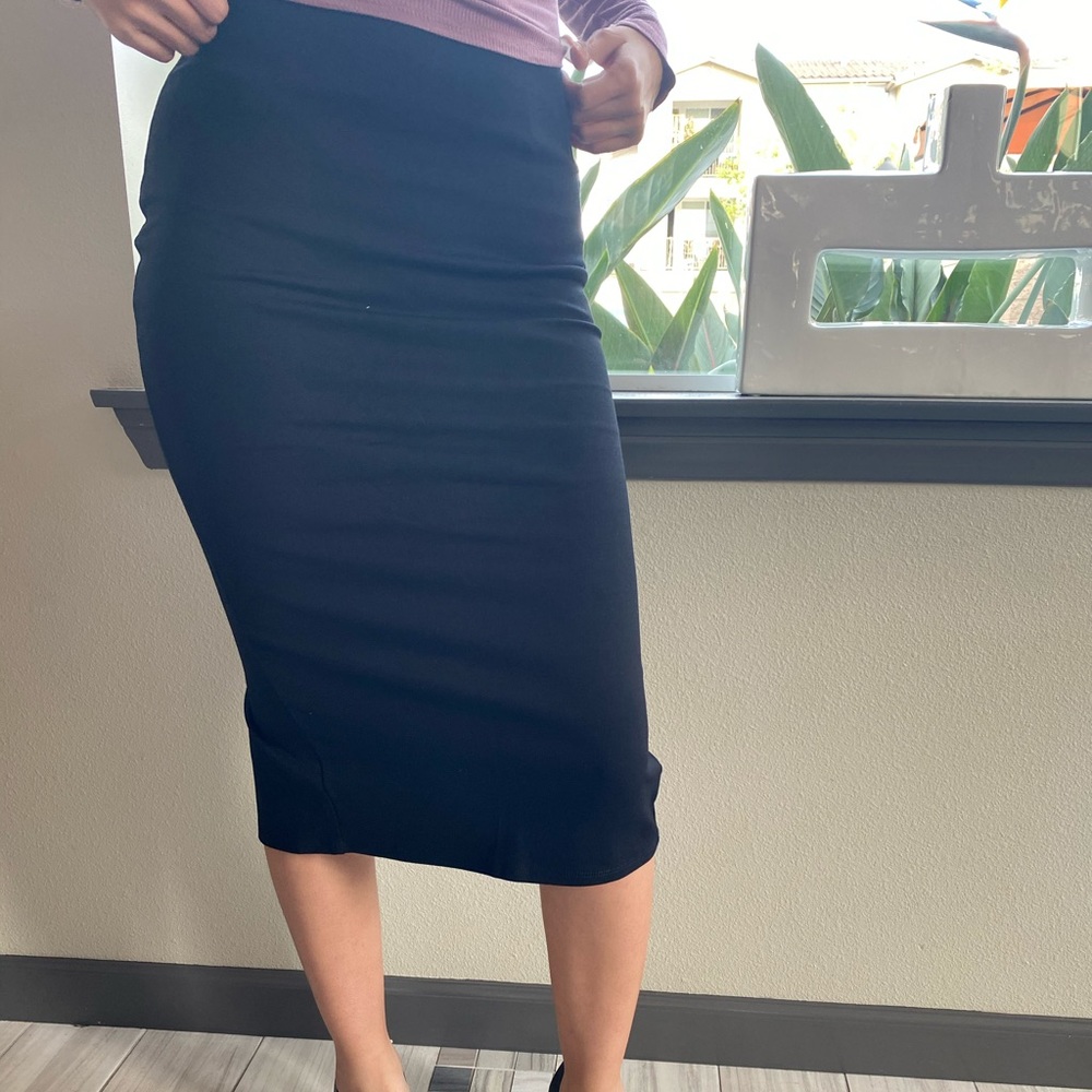 Snatch Me In Midi Skirt